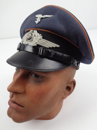 Luftwaffe NCO Nachrichten Visor Cap