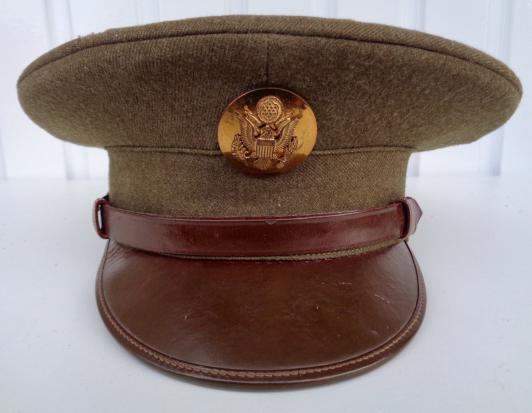 US WW2 Class A Enlisted Visor Cap