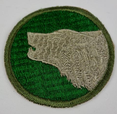 US WW2 Timberwolf Patch