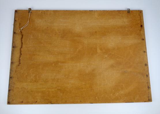 Luftwaffe Wooden Hospital Sign