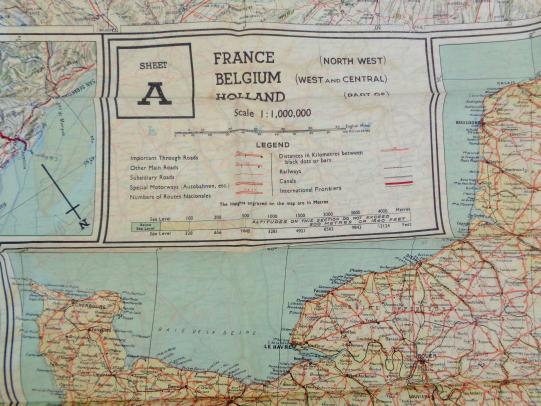 British/US Silk Escape Map