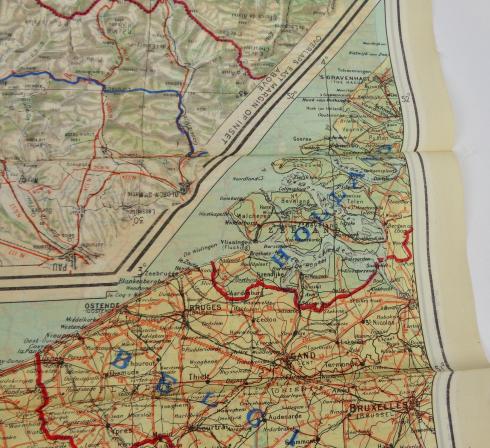 British/US Silk Escape Map