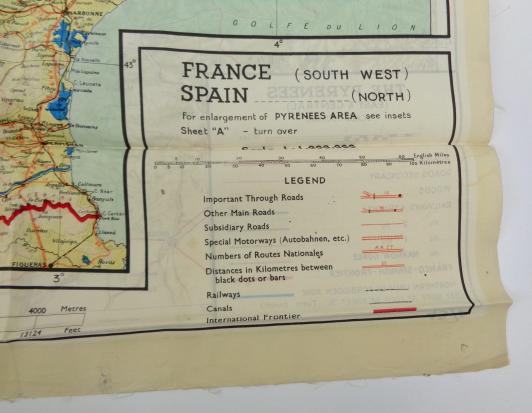 British/US Silk Escape Map