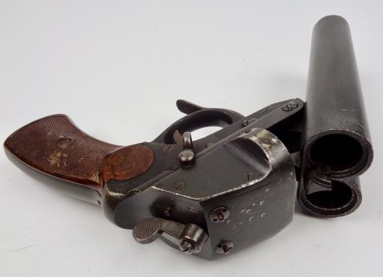 Luftwaffe Dobbel Barel Flare Gun