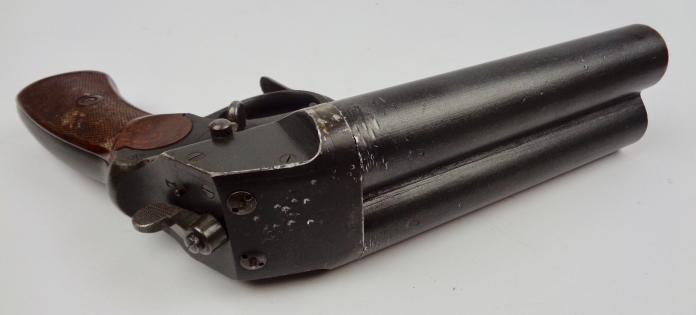 Luftwaffe Dobbel Barel Flare Gun