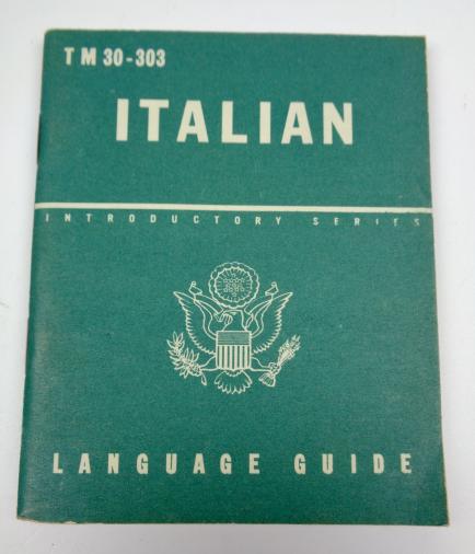 US WW2 Language Guide Italian