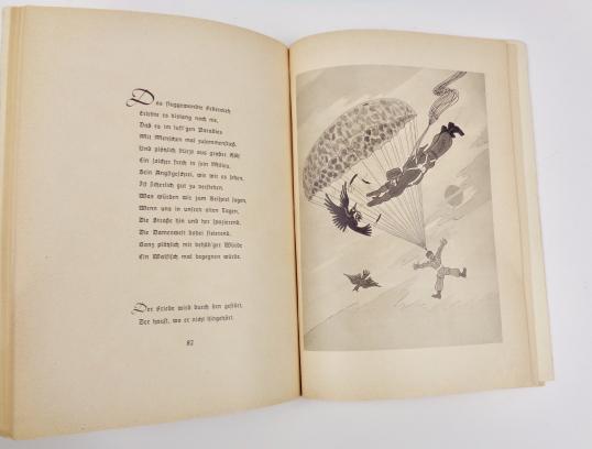 Very nice and rare Book So wird man Fallschirmjager