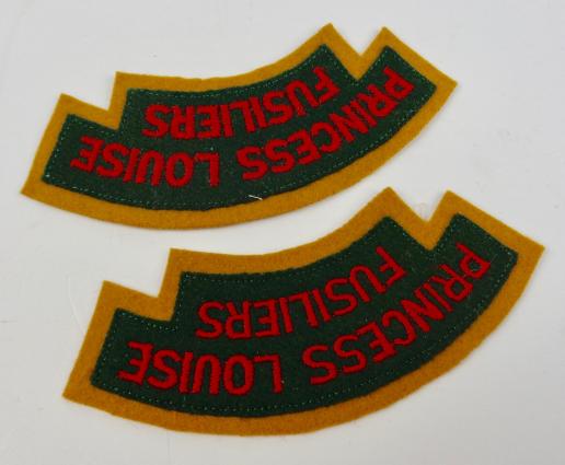 Canadian Shoulder Patches Princess Louise Fusiliers