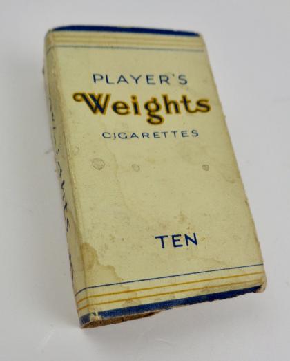 British WW2 Cigarette Package