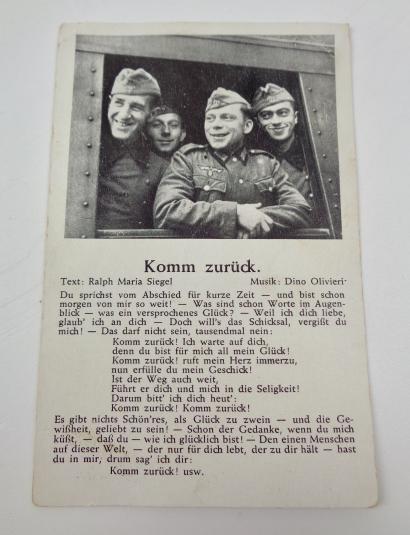 Wehrmacht Postcard
