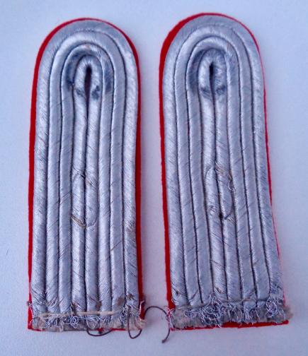 Whermacht Heeres Flak Dress Tunic Shoulder Boards