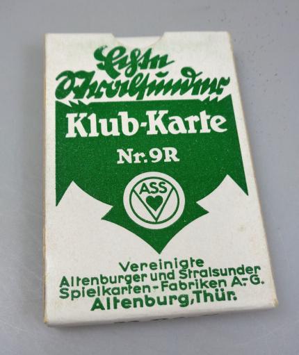 Wehrmacht era Card Game (Klub)