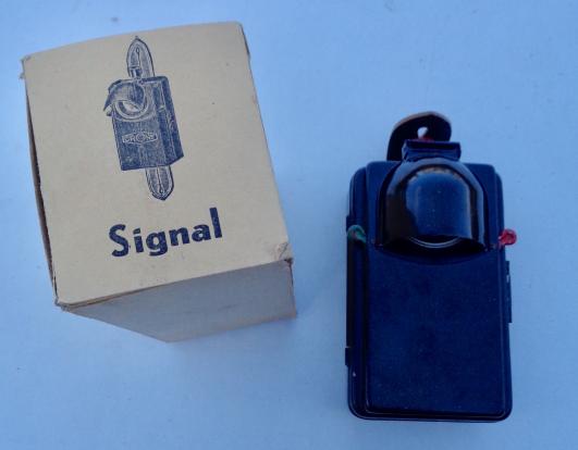 Wehrmacht Crone Flashlight in original carton Box