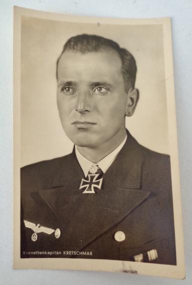 Third Reich Postcard Knights Cross Recipient