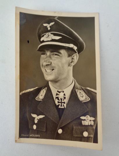 Third Reich Postcard Knights Cross Recipient