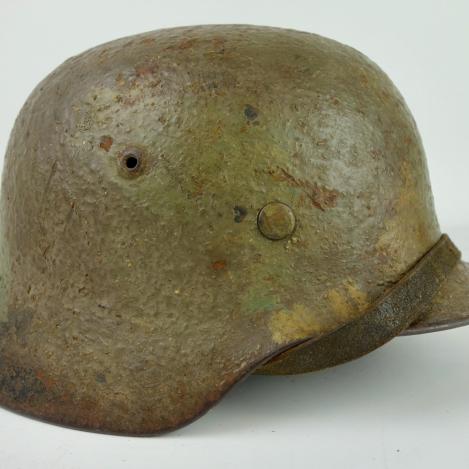 Wehrmacht M35 saw dust camo Helmet