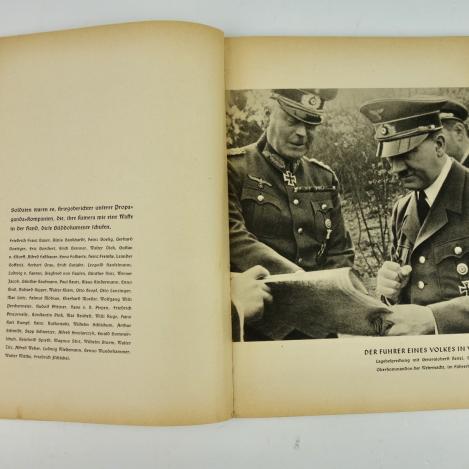 Third Reich Propaganda Book Feldzug im Westen