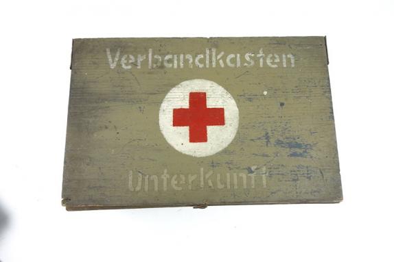 Wehrmacht Wooden Bandage/Medical Case