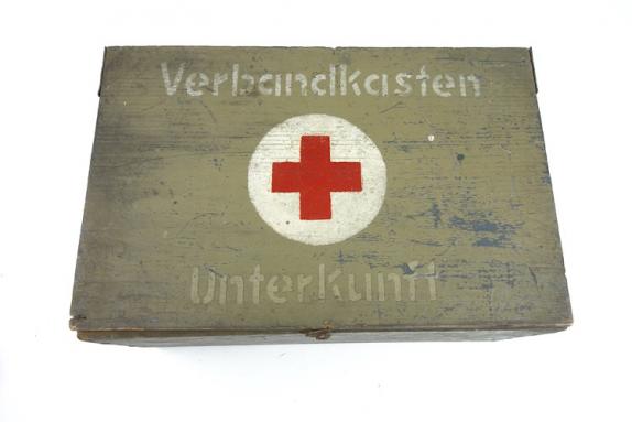 Wehrmacht Wooden Bandage/Medical Case