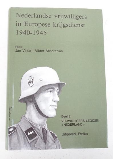 4 Collecters item Books about the Dutch WaffenSS