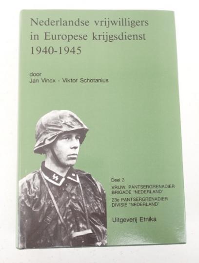4 Collecters item Books about the Dutch WaffenSS
