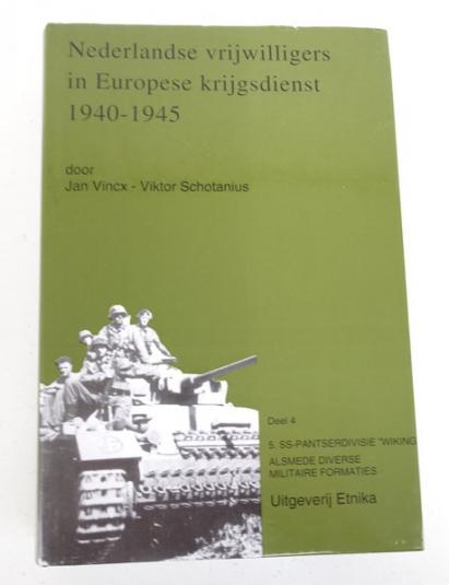 4 Collecters item Books about the Dutch WaffenSS