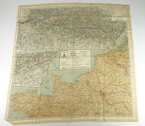 British/US Silk Escape Map