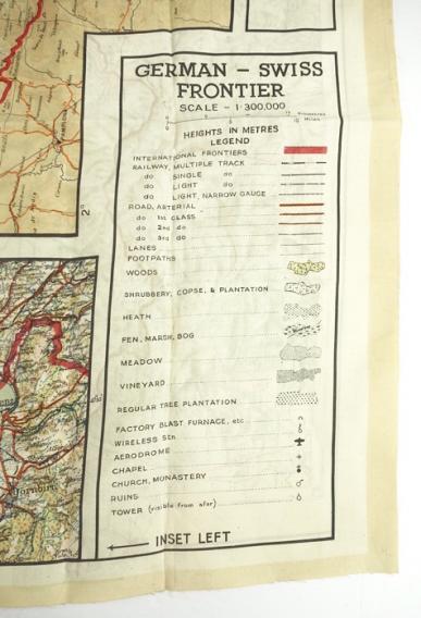 British/US Silk Escape Map