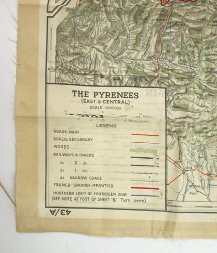 British/US Silk Escape Map