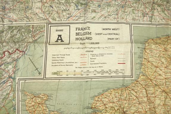 British/US Silk Escape Map