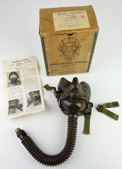 USAAF WW2 A14 Oxygen Mask