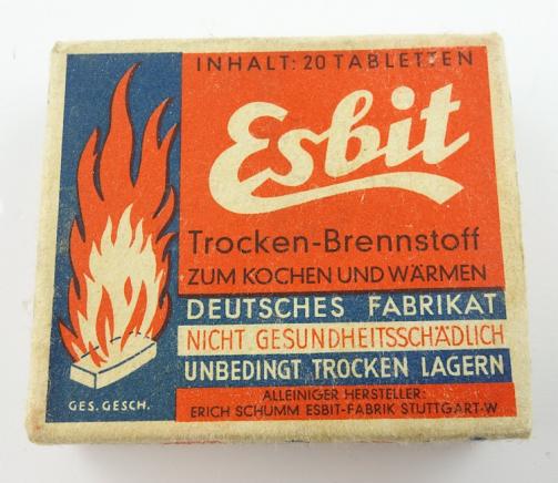 Wehrmacht Esbit Cooking Fuel