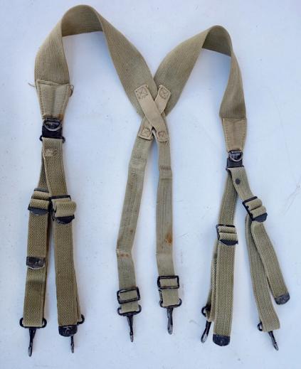 US WW2 Suspenders