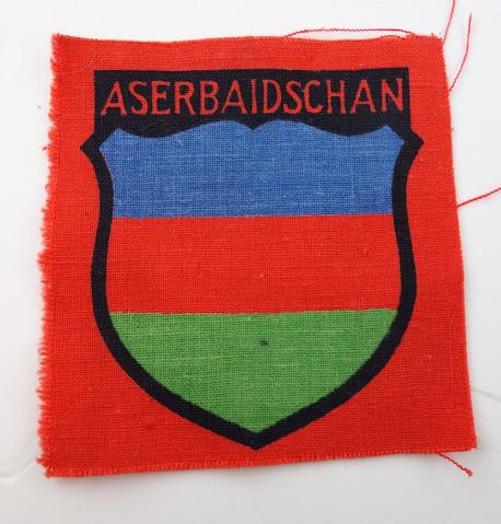 Aserbaidschan printed Volunteer Armshield