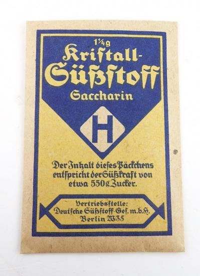 Wehrmacht Packaging Sweetener
