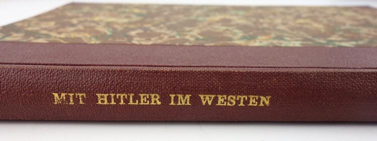 Photo Book Mit Hitler im Westen