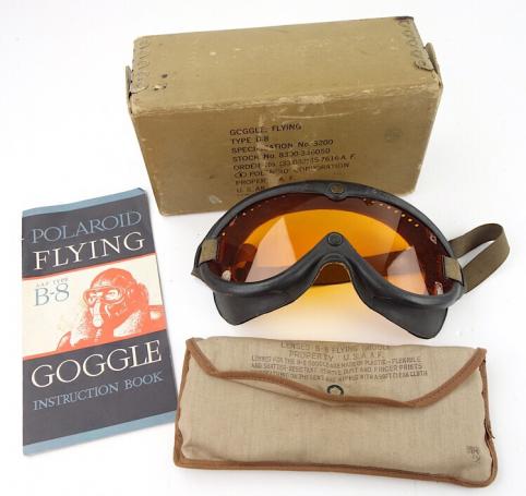 USAAF Flight Goggles in Box