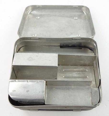 Wehrmacht Mica Cleaning/Polish/Personel Hygiene Box for the M31 Mestin