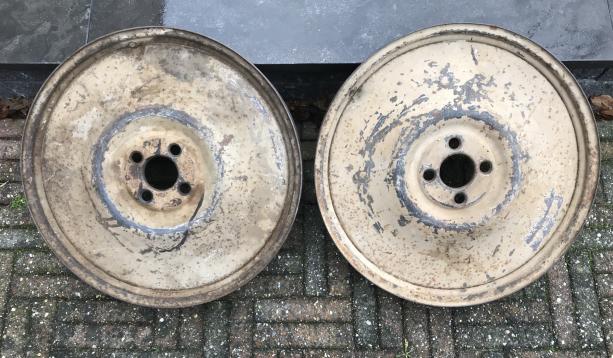Set Wehrmacht Infantry Cart Rims