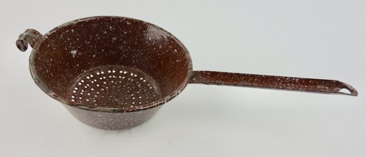 Colander made from a Wehrmacht Vehicle Filter