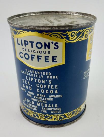 British WW2 Coffee Can for Dutch Food Droppings