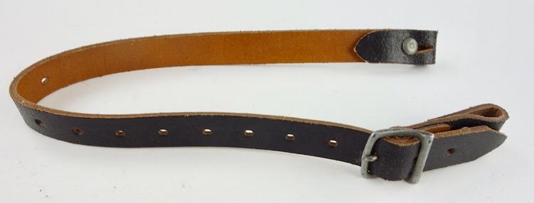 Wehrmacht Leather Combat Helmet Strap