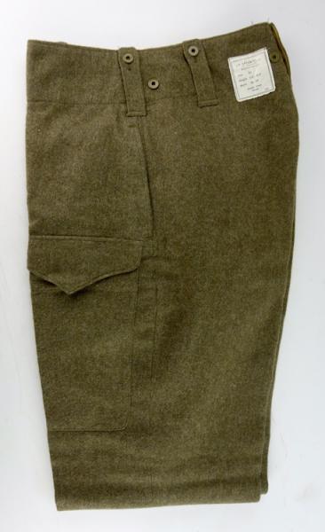 Canadian Battle Dress Trousers with Label