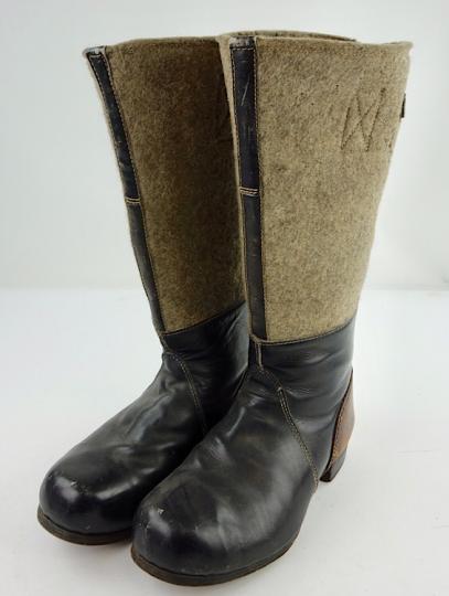 Wehrmacht winter felt/leather Boots