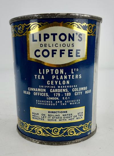 British WW2 Coffee Can for Dutch Food Droppings