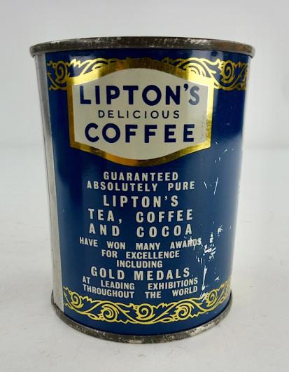 British WW2 Coffee Can for Dutch Food Droppings