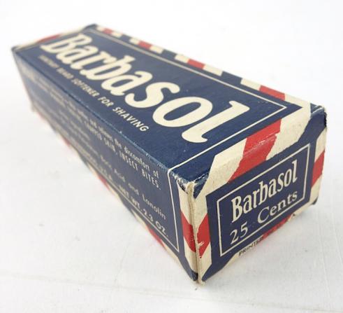 US WW2 Barbasol Shaving Cream