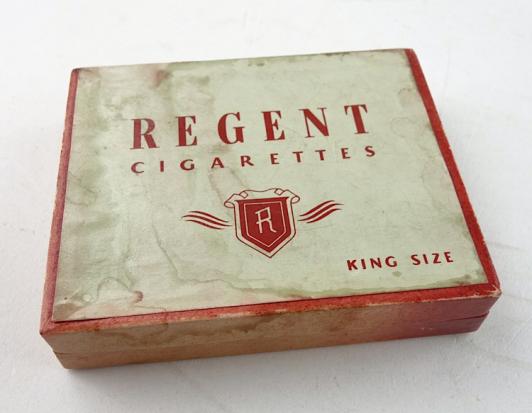 US WW2 Regent Cigarette Box