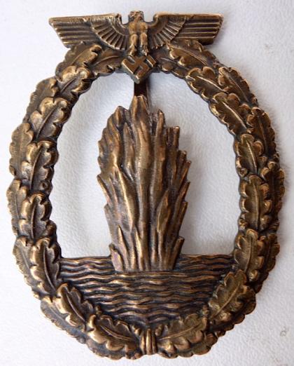 Kriegsmarine Minnensuch Abzeichen