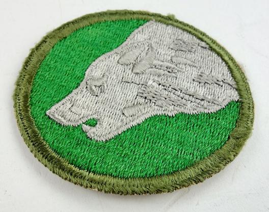 US WW2 Timberwolf Patch